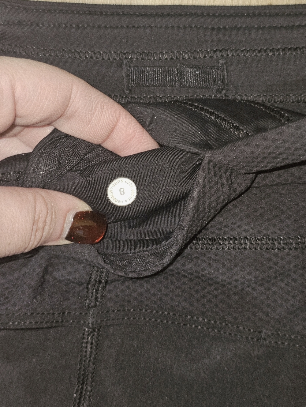 Lululemon Gait Keeper Short *3.5"Black Size 8 - Picture 7 of 7